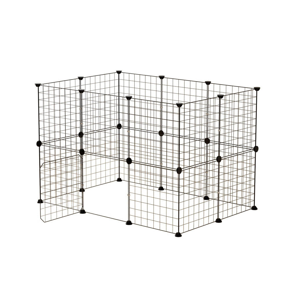 Pet 20-Panel Dog Playpen – Foldable Metal Pet Fence & Puppy Enclosure
