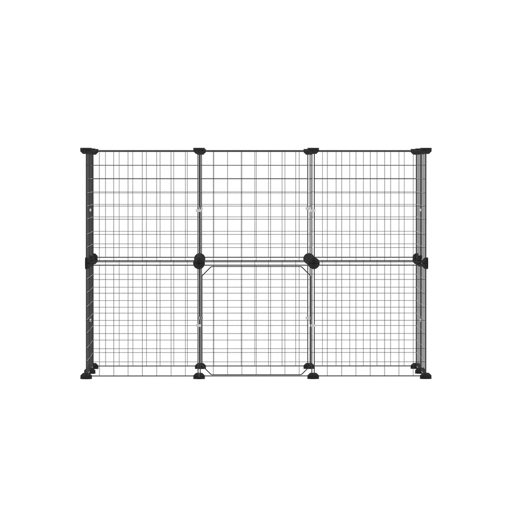 Pet 20-Panel Dog Playpen – Foldable Metal Pet Fence & Puppy Enclosure